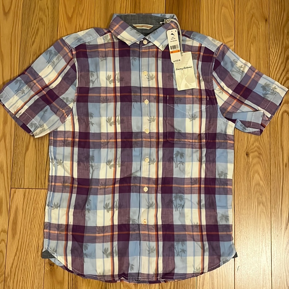 NWT Tommy Bahama SS Button down shirt